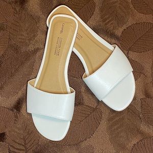 White Summer Flats